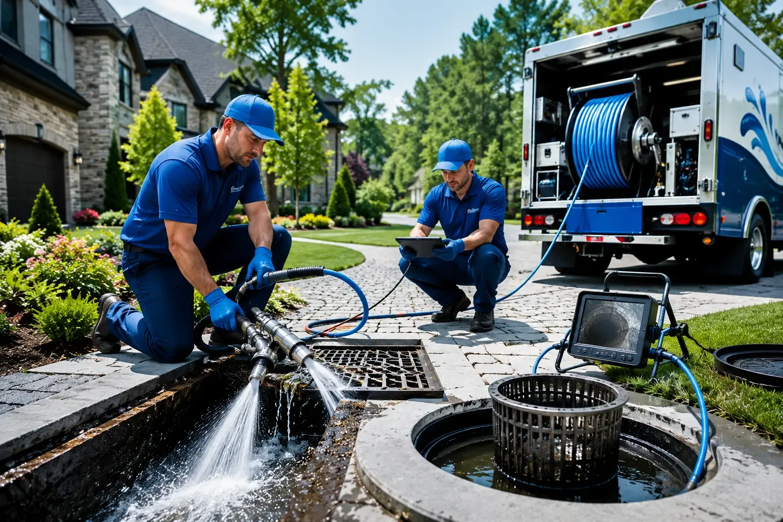 Local outdoor drain cleaning professionals in Swisher, IA